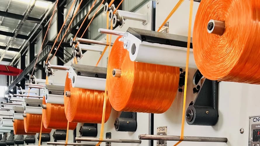 PP raffia production line