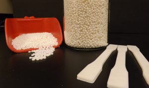 Starch composites are created by incorporating natural fibers or nanoparticles