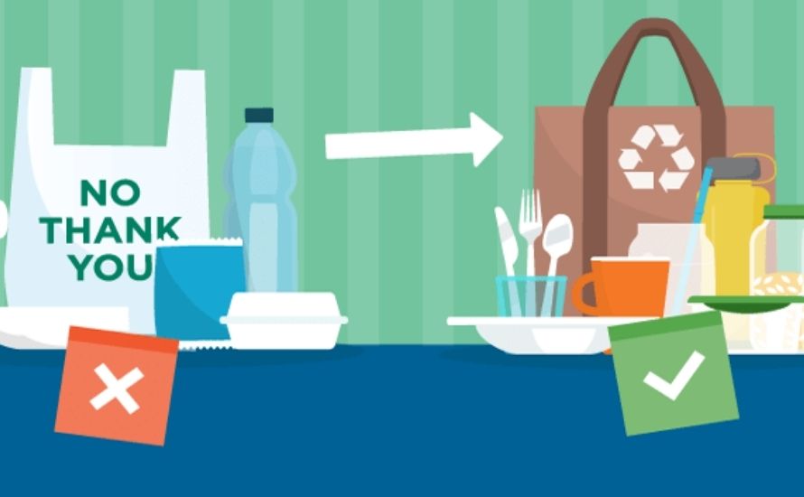 تقليل المواد البلاستيكية ذات الاستخدام الواحد