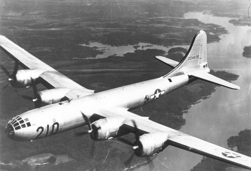Boeing B-29 Superfortress used FRP components to reduce weight