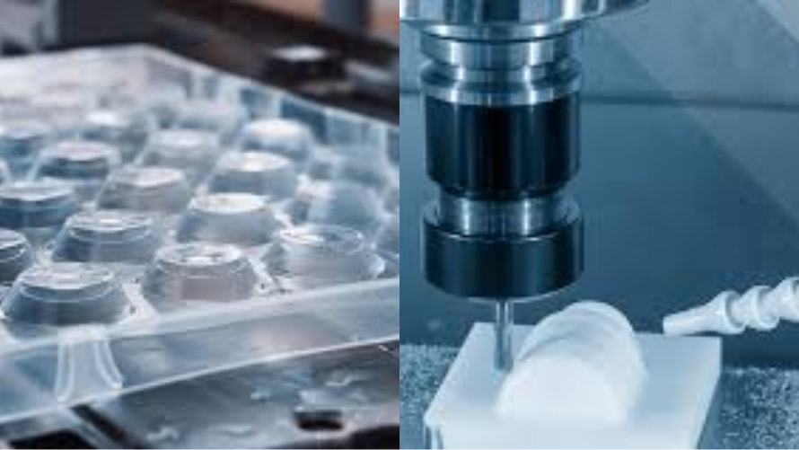 In the thermoforming vs. injection comparison, thermoforming typically offers shorter lead times.