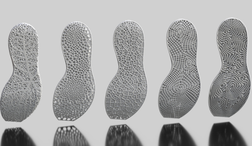 EVA shoe midsoles are soft and lightweight