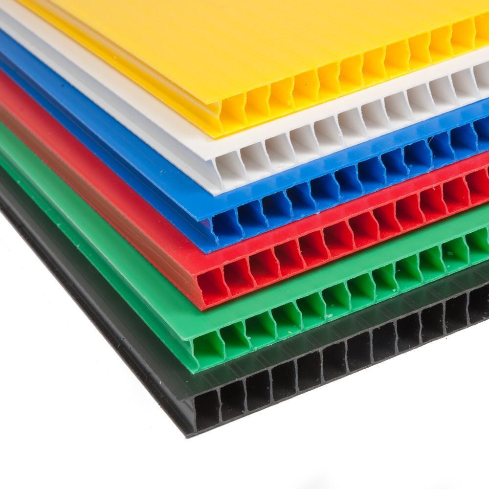 PP (Polypropylene) hollow sheets are lightweight yet durable plastic sheets manufactured.