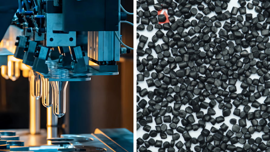 Black Masterbatch for Injection Molding Quality Solutions by EuP Egypt