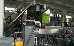 LDPE bags - PE Filler Masterbatch Extrusion Line
