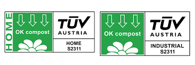 OK Compost" label from TÜV Austria