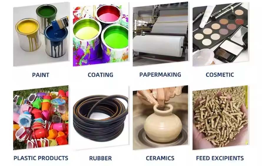 يعتبر مسحوق التلك معدنًا متعدد الاستخدامات يستخدم في العديد من الصناعات.