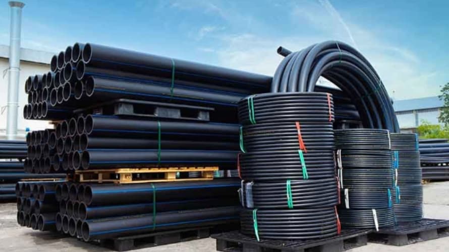 Humidity and temperature can affect the HDPE pipe manufacture process and storage. 