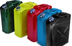 The plastic jerry can quickly become essential for storing chemicals, food, and fuel