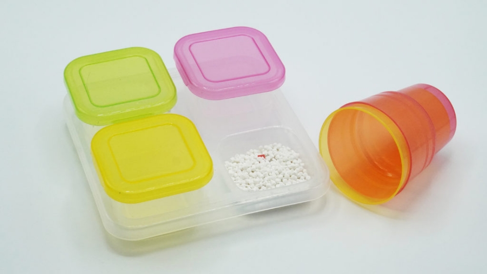 Another common application of HD filler masterbatch is blow moulding products