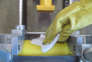 Saddle fusion is the process of attaching a pipe with a smaller diameter to the side of an HDPE pipe to form a branch connection.