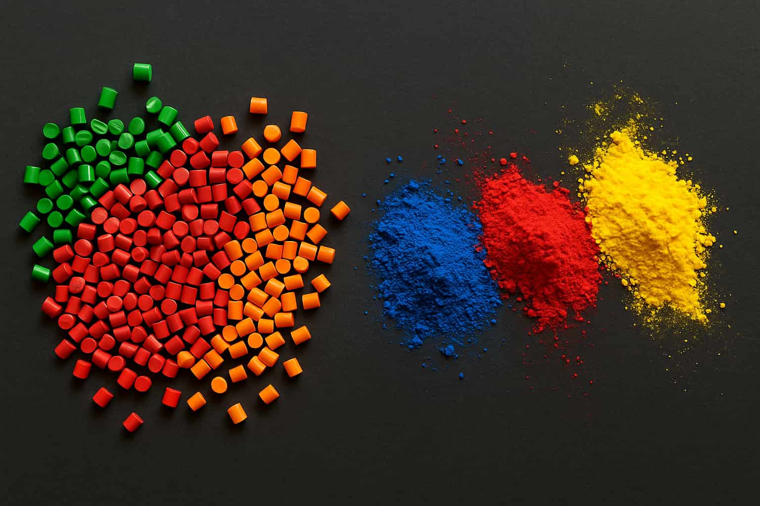 Pigment Masterbatch vs Raw Pigments