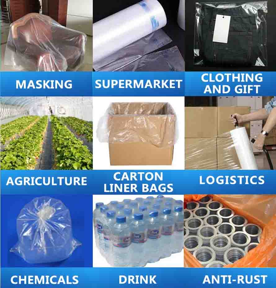 To select polyethylene bags for your products