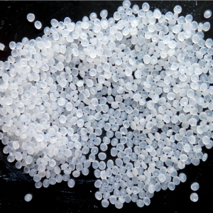 PLA is produced from fermented plant sugars , primarily corn starch or sugarcane.
