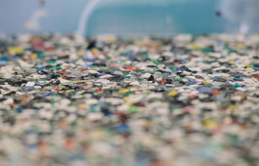 Scrapped polypropylene plastic 